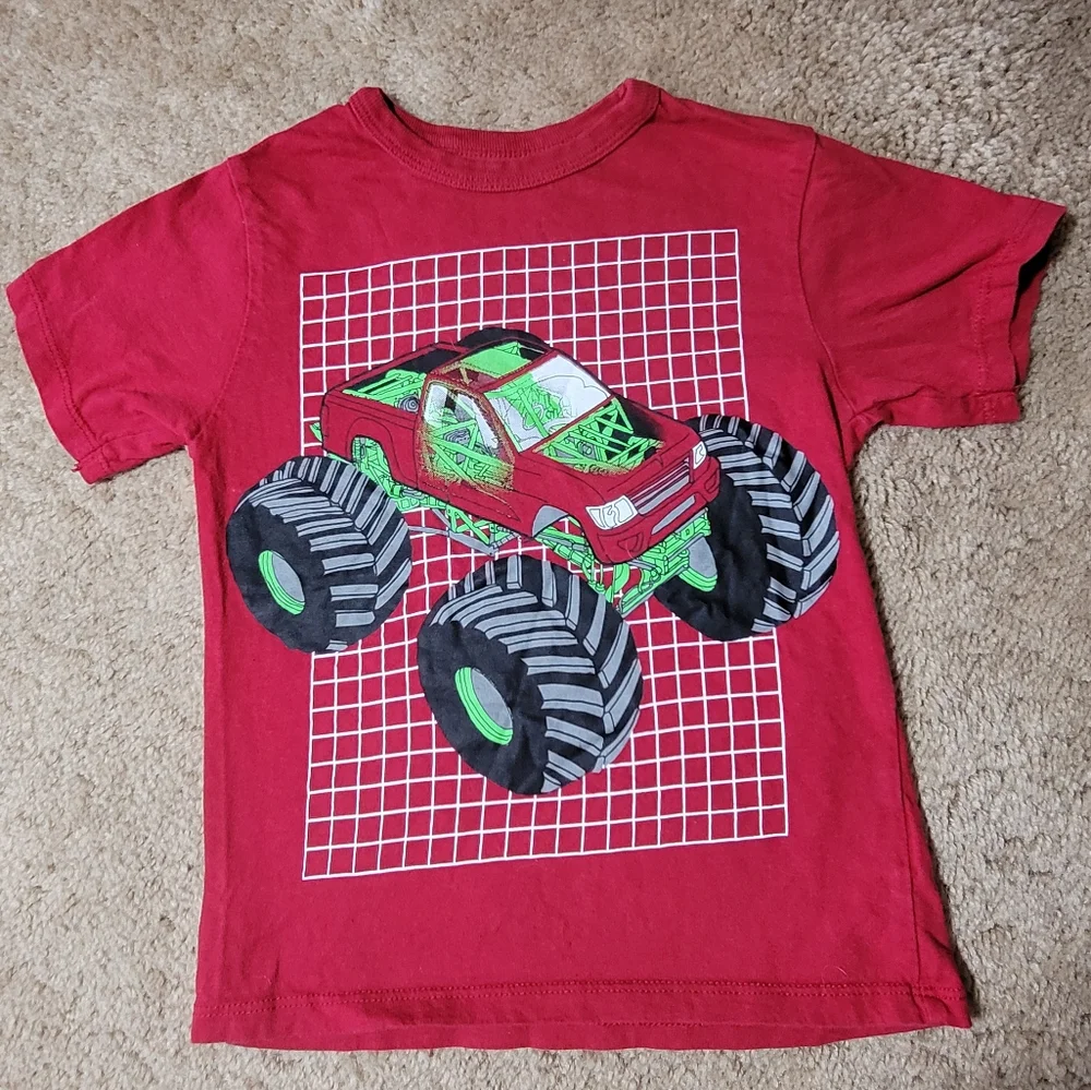 Childrens Place Red and Green Racing Car Toy